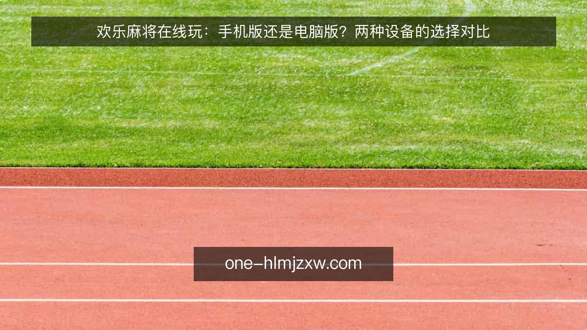 欢乐麻将在线玩：手机版还是电脑版？两种设备的选择对比