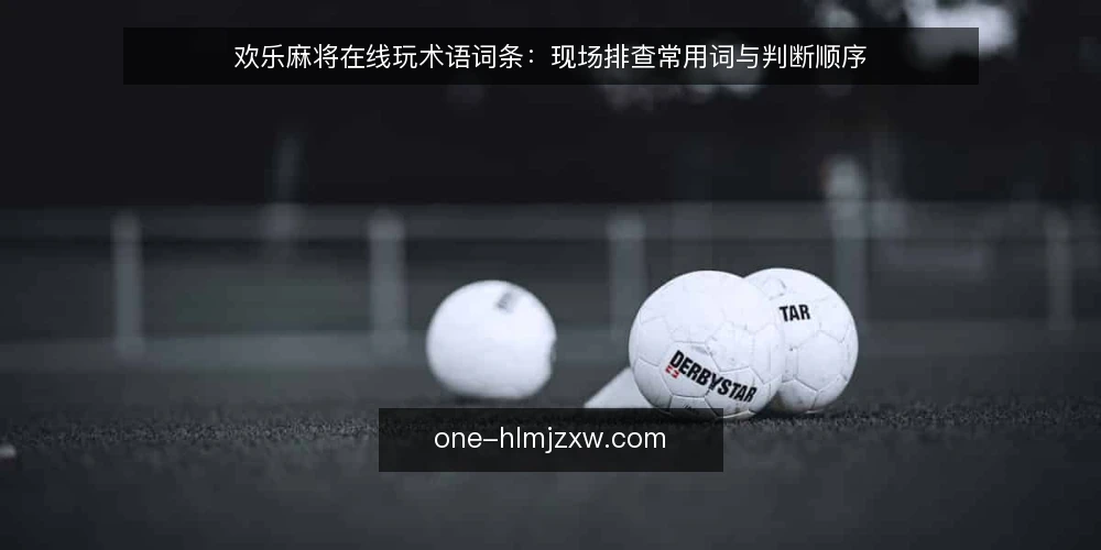 欢乐麻将在线玩术语词条:现场排查常用词与判断顺序 — 现场信号术语:先分清哪些词在说现象 配图